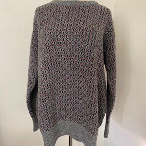 Harley Of Scotland Fair Isle Virgin Wool Sweater - XL